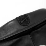 Avirex Icon Varsity Black Leather Jacket 2023