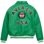 Green Icon Leather Jacket 2023