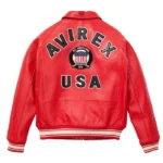 icon red leather jacket 2023
