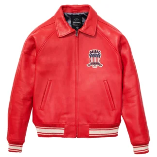 icon red leather jacket