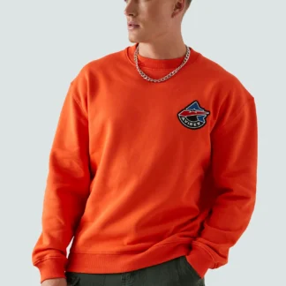 Avirex Orange Sweatshirt