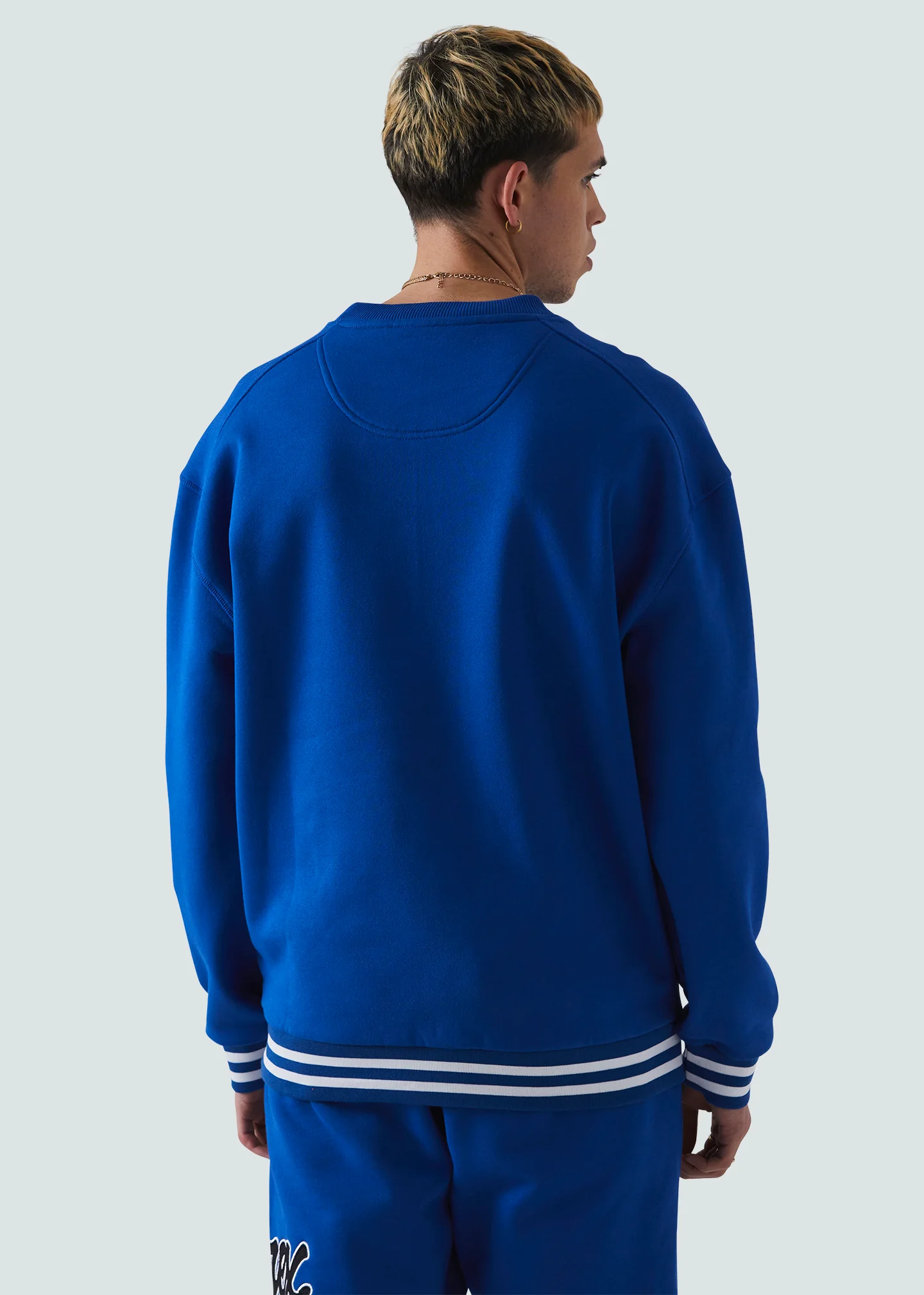 Iconic Avirex Grayling Crewneck Blue Sweatshirt.