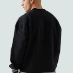 Iconic Avirex Style Grayling Black Sweatshirt.